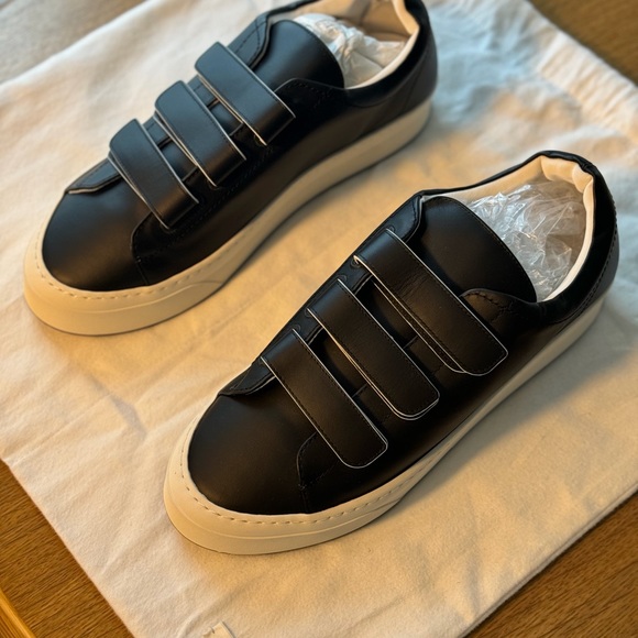 The Row - Dean leather low-top sneakers - Picture 2 of 6